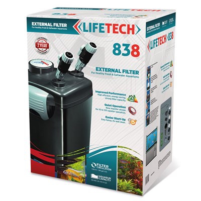 LifeTech 838 Yeni Model Dış Filtre 1200 Lt Saat