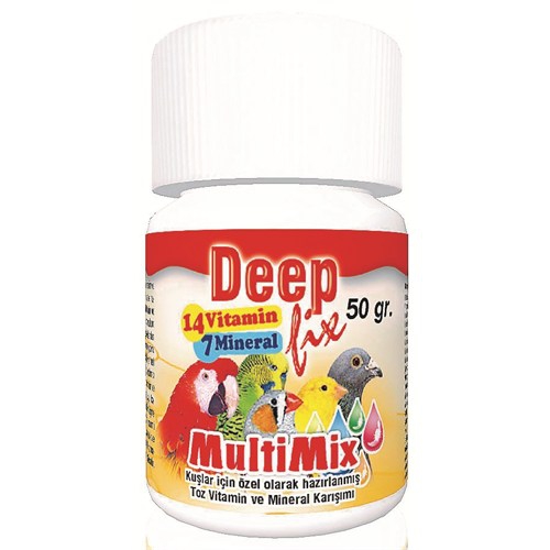 Deep Fix Multimix (Toz Vitamin Ve Mineral) 50 Gr. 